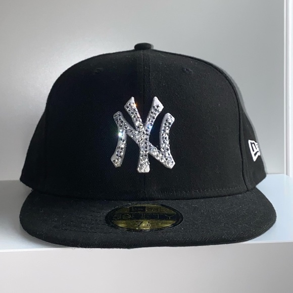 DIY New era 59 Fifty New York Yankees Black / White 🖤 - Picture 1 of 5